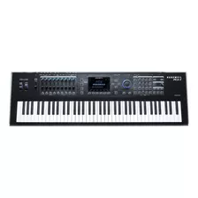 Piano Digital Kurzweil Pc4-7 Workstatiom 76 Teclas Pesadas Cor Preto