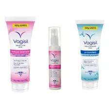 1 Desodorante Vagisil + 2 Vagisil Sabonete Íntimo Em Gel