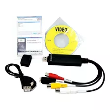 Capturadora De Video Easy Cap Usb Para Traspaso De Cintasvhs