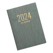 Cuaderno Con Agenda, Planificador Diario, Planificador Verde