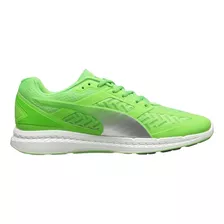 Tenis Running Deportivos Puma Ignite Verde Hombre Original