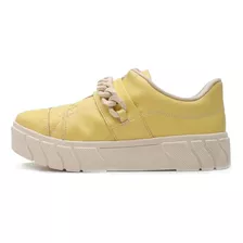 Tênis Calce Fácil Slip On Dakota Corrente Amarelo - 3351