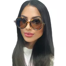 Oculos Sol Social Feminino Elegante Resistente Case Flanela