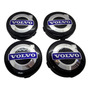 4 Tapas Para Rin Volvo C30 C70 S40 S60 S80 V50av70 Gray