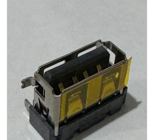 10 Unidades Jack Conector Hembra Usb 90º Pcb Placa Soldar 6