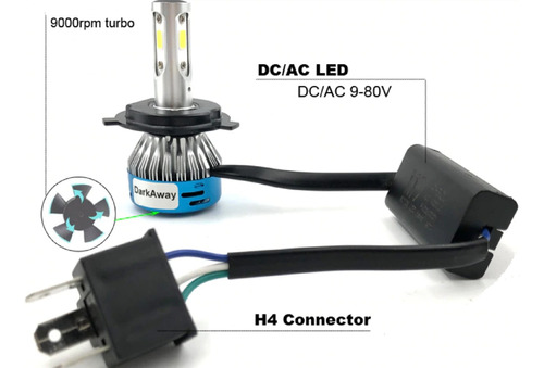 Bombillo Led 4500 Lm Moto O Carro M3-max Nueva Generacin. Foto 5