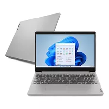 Notebook Lenovo Ideapad 3i I3 4gb 256 Gb Ssd W11 15.6 Cor Prateado