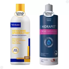 Kit Shampoo Hexadene Spherulites 500ml + Hidrapet Creme 500g