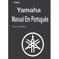 Manual Teclado Yamaha Psr E343 Em Português