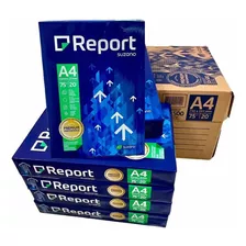 Papel Sulfite Report Premium A4 75g 500 Fl - Caixa 5 Resmas