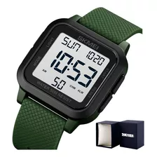 Relojes Impermeables Luminosos Digitales Cuadrados Skmei