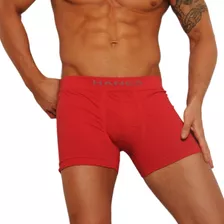 8571ha Boxer Seamless De ALG Liso C/ Elastano Fibra Lycra