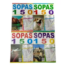 Revista Sopa De Letras Ingenio Destreza Pack 4 Unidad 100pgi