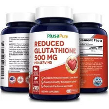 Glutation Premium Antioxidante L-glutathione 500mg Inmunidad