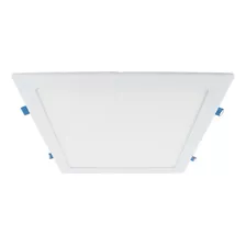 Panel Led Empotrable Plafón Estevez 36w Luz Neutra 2800lm Color Blanco