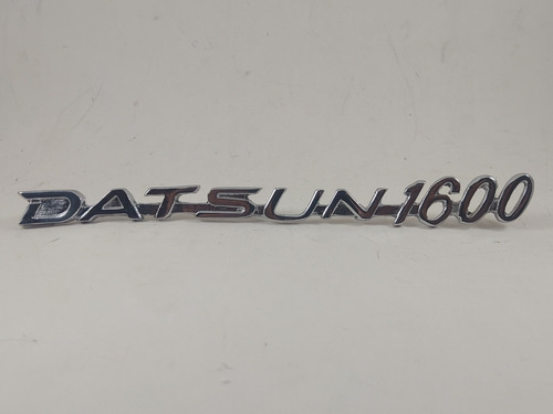 Emblema Generico Letrero Metalico Datsun 1600  Foto 5