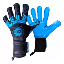 Luva Goleiro Infinity Pro Max Black Blue - Profissional