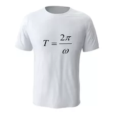 Camiseta T-shirt Formulas Matematicas Quimicas Fisicas R9