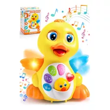 Joyin - Juguete Musical Para Bebés, Pato Amarillo Que Cami.