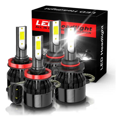 4pcs Luz Proyeccin Del Coche Luz Bienvenida