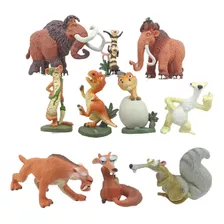 A Era Do Gelo Filme Infantil Miniaturas 10pcs Kit Festa Pets