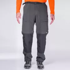 Calça Bermuda Masculina Hard Adventure Mountain Chumbo