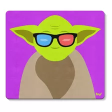 Mouse Pad Emborrachado 23x20cm Star Wars Yaay! Cor Yoda