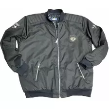 Campera Negra Aviator Talles Especiales Grandes Hombre Ropa