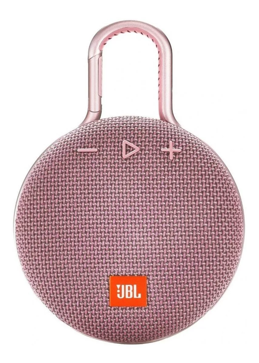 Bocina Jbl Clip 3 Portátil Con Bluetooth Dusty Pink 