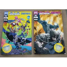 Batman E Fortnite Hq Dc Comics Lote 2 Gibi - Coleção Heróis