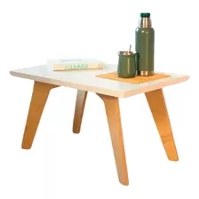 Mesa Ratona De Living Centro Moderna Nordico Escandinava