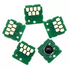 Kit 5 Chip Caixa Manutenção Epson F570 F571 T3170 5170 3170x