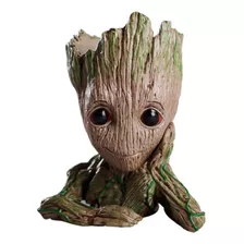 Macetero Lapicero Guardianes Galaxia Bebe Groot 14 Cm.