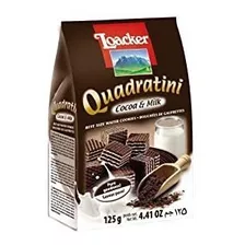 Loacker Quadratini Prima De Cacao Y Leche Galletas De La Obl