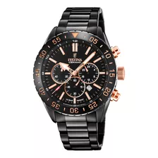 Festina Reloj Acero Hombre Ceramico Cronografo Zafiro