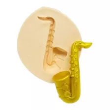 Molde De Silicone Instrumentos Musicais - Saxofone