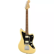 Guitarra Eléctrica Fender Player Jazzmaster De Aliso Buttercream Brillante Con Diapasón De Granadillo Brasileño