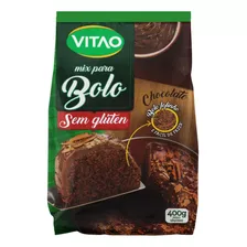  Vitao Sem Glúten Mistura Para Bolo Chocolate Sem Glúten 400 G 