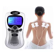 Massageador Digital Fisioterapia Acupuntura Fortalece Choque Cor Prateado 110v/220v (bivolt)