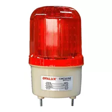 Circulina Led 220 Vac - Color Roja Con Sonido - Opalux