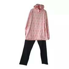 Conjunto-pijama Buzo + Pantalon De Jogging Rustico T 8 Y 10