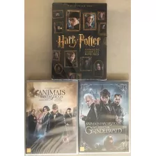 Dvd Box Coleçao Harry Potter E Animais Fantasticos (lacrado)