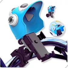 Suporte Celular Moto Bike Universal Proteção Contra Reflexo Cor Azul-celeste