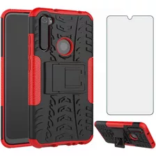 Funda Reforzada Para Xiaomi Redmi Note 8 Con Soporte