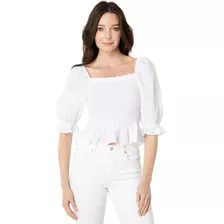 Blusa Tommy Hilfiger Mujer Color Blanco Talla S Nuevo