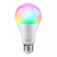 Lámpara Led Smart Life E27 10w Wifi Rgb Celular App Tuya