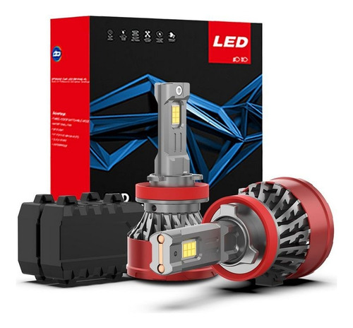 Kit De Focos Led Csp H11 35,000 Lm Luz Baja Para Chevrolet Foto 5