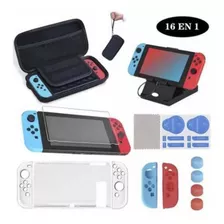 Para Nintendo Switch Case, 16 Em 1 Kit Acessório