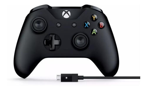 Controle Joystick Microsoft Xbox One Controller + Cable For 