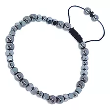 Pulseira De Pedras Mix Hematita